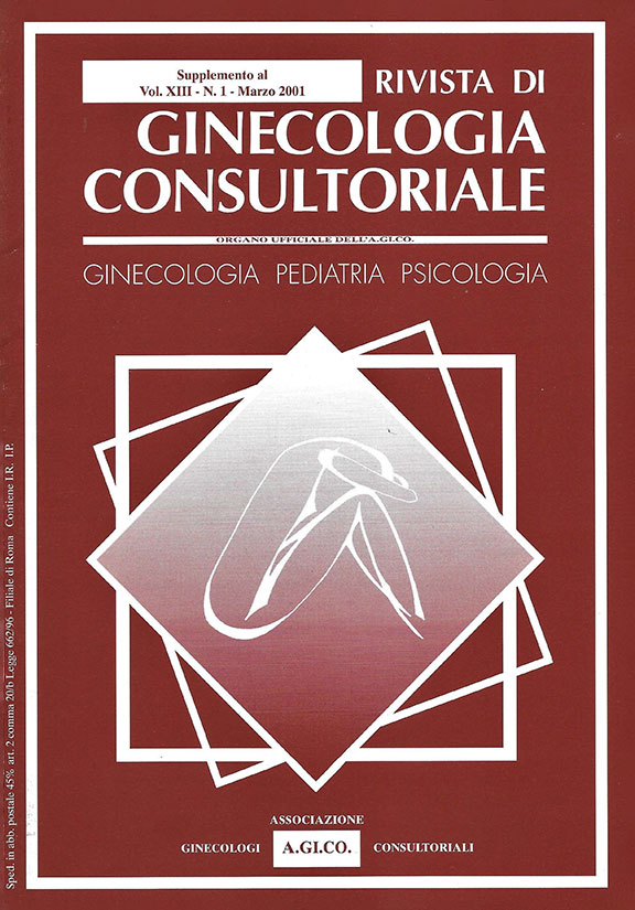 Rivista di Ginecologia Consultoriale vol. XIII - Supplemento